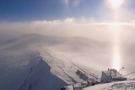 Zermatt meteo scarsa visibilità sul confine italiano
