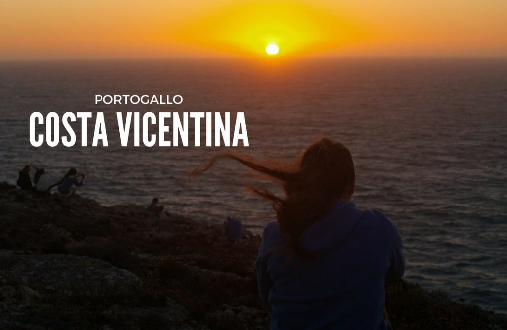 Costa vicentina tramonto a Cabo Sao Vicente