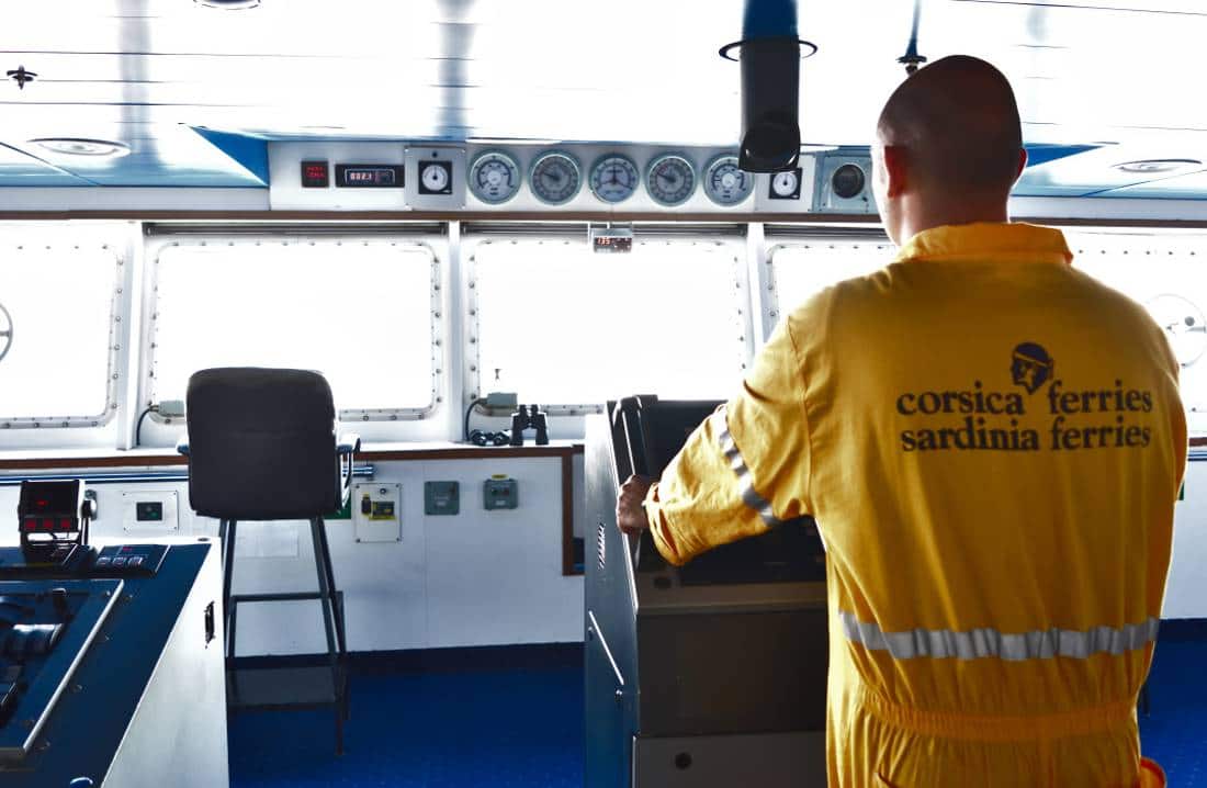 Corsica Ferries pilota nave