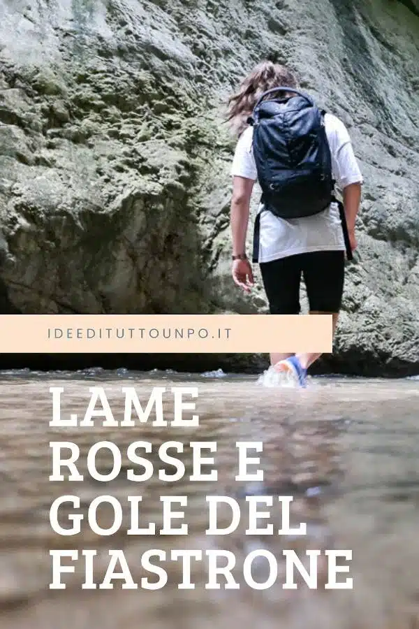Lago di Fiastra e gole del Fiastrone