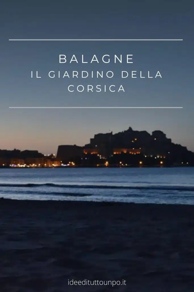 Balagna Calvì di notte