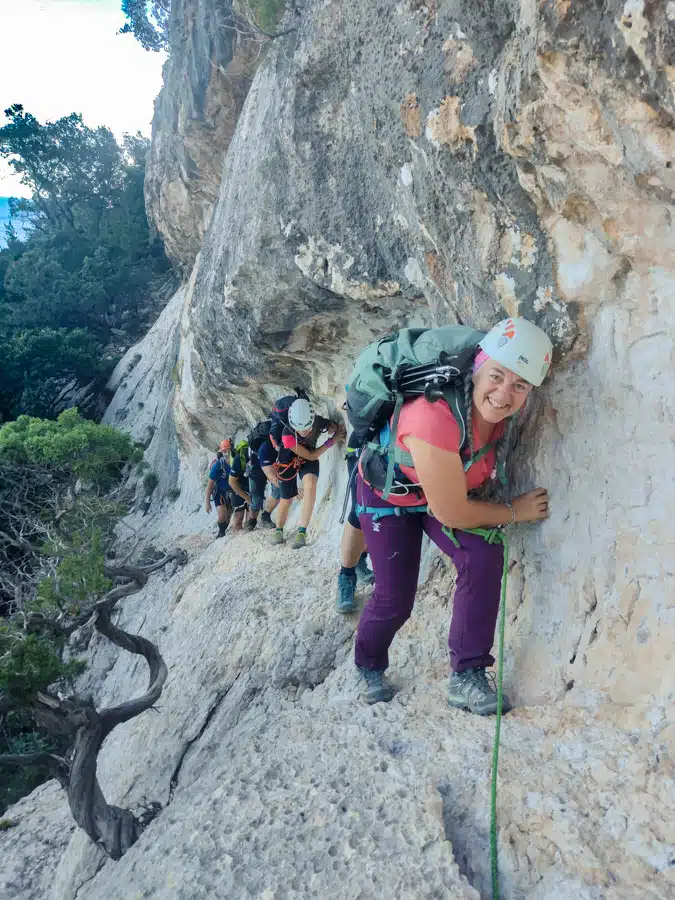 Cengia sul Selvaggio Blu